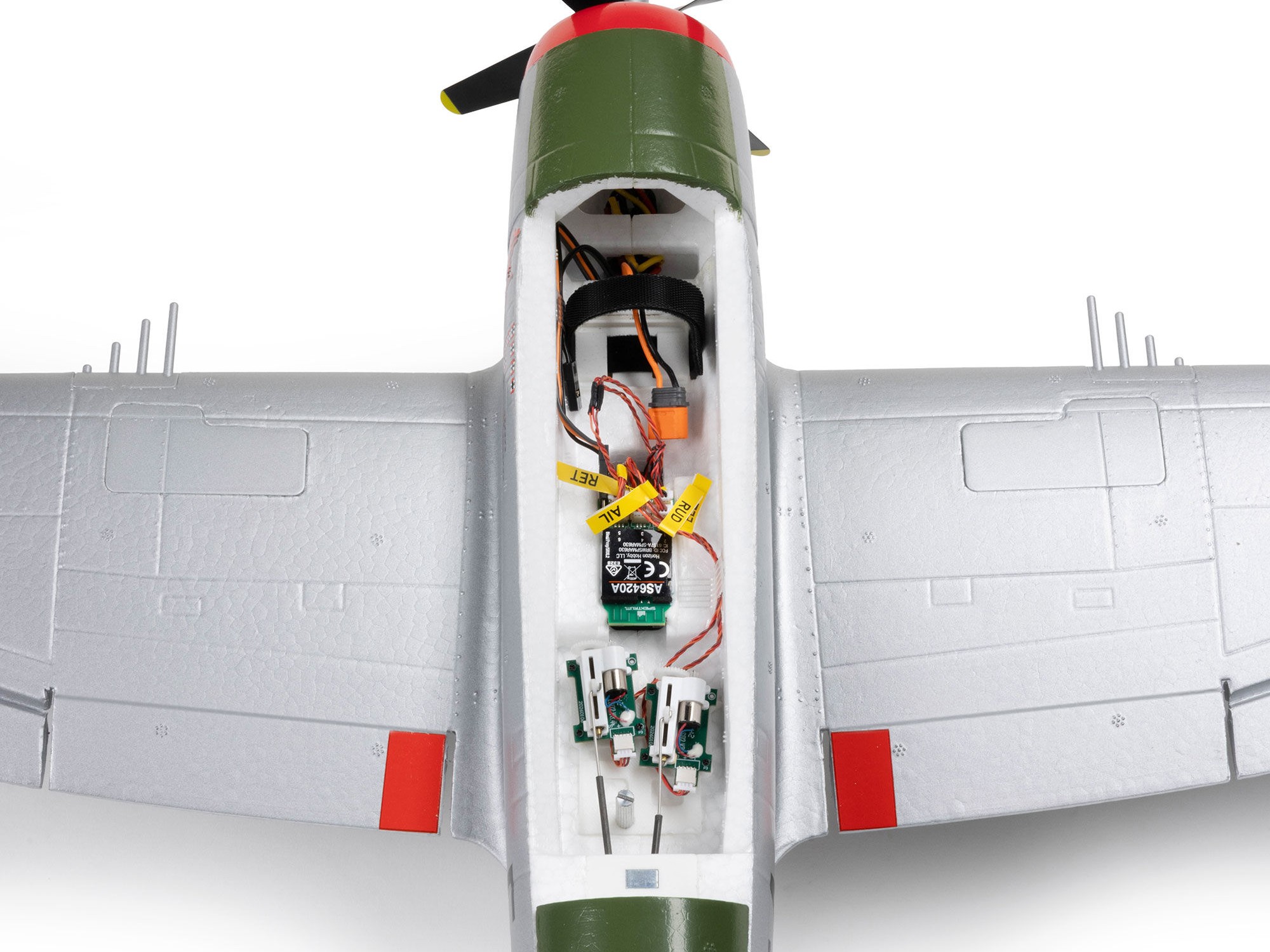 Micro P-47 Thunderbolt BNF Basic with AS3X+ & SAFE Select-10