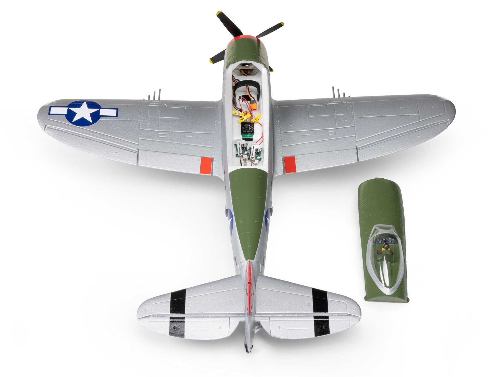 Micro P-47 Thunderbolt BNF Basic with AS3X+ & SAFE Select-27