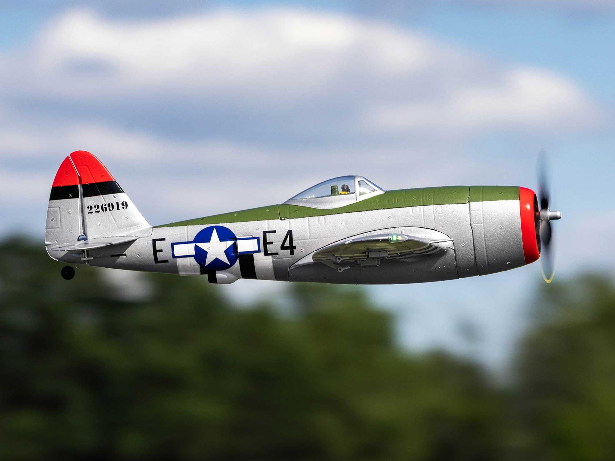 Micro P-47 Thunderbolt BNF Basic with AS3X+ & SAFE Select-31