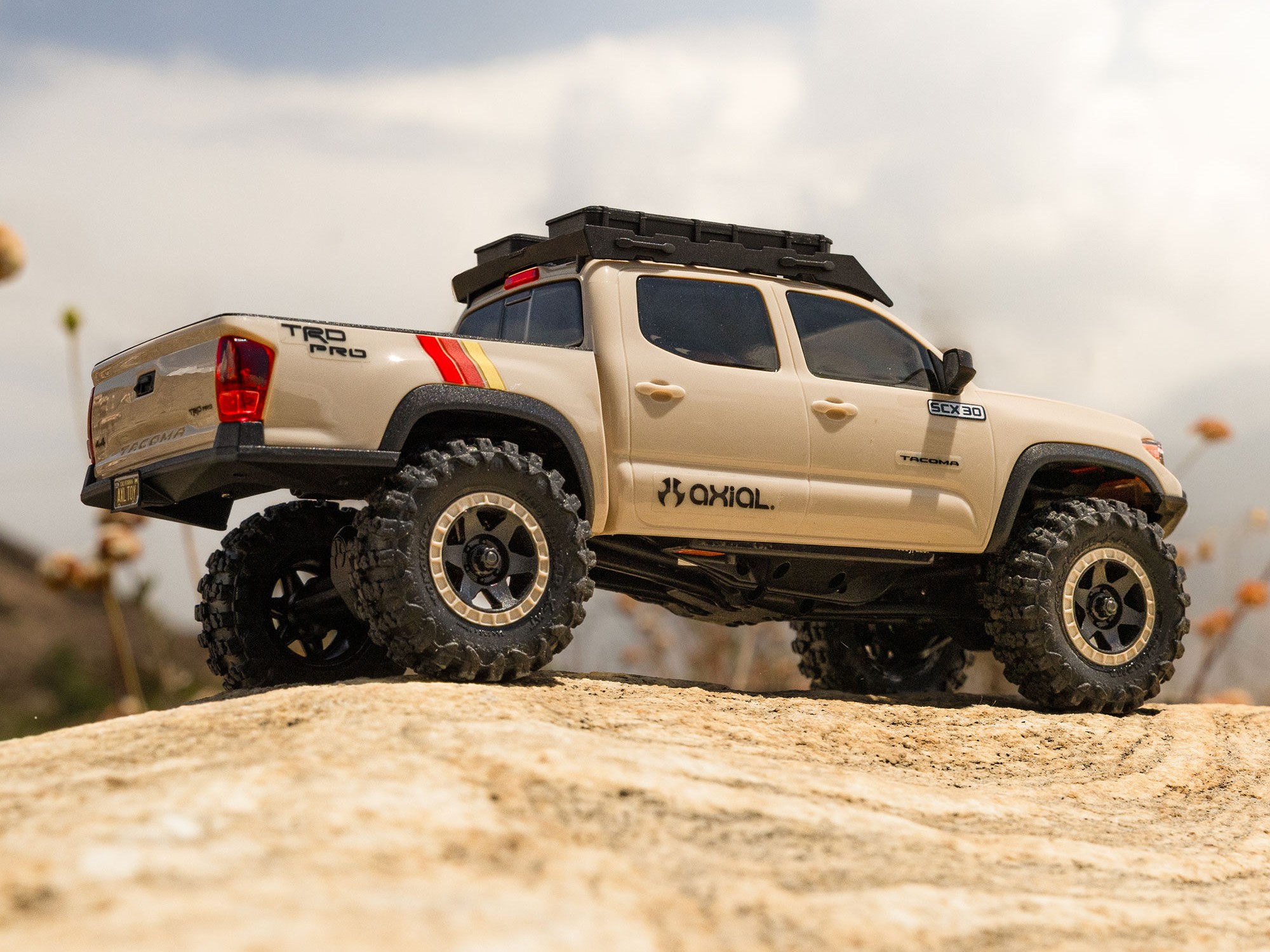 1/30 SCX30 Toyota Tacoma TRD Pro Overland Edition 4X4 RTR-30