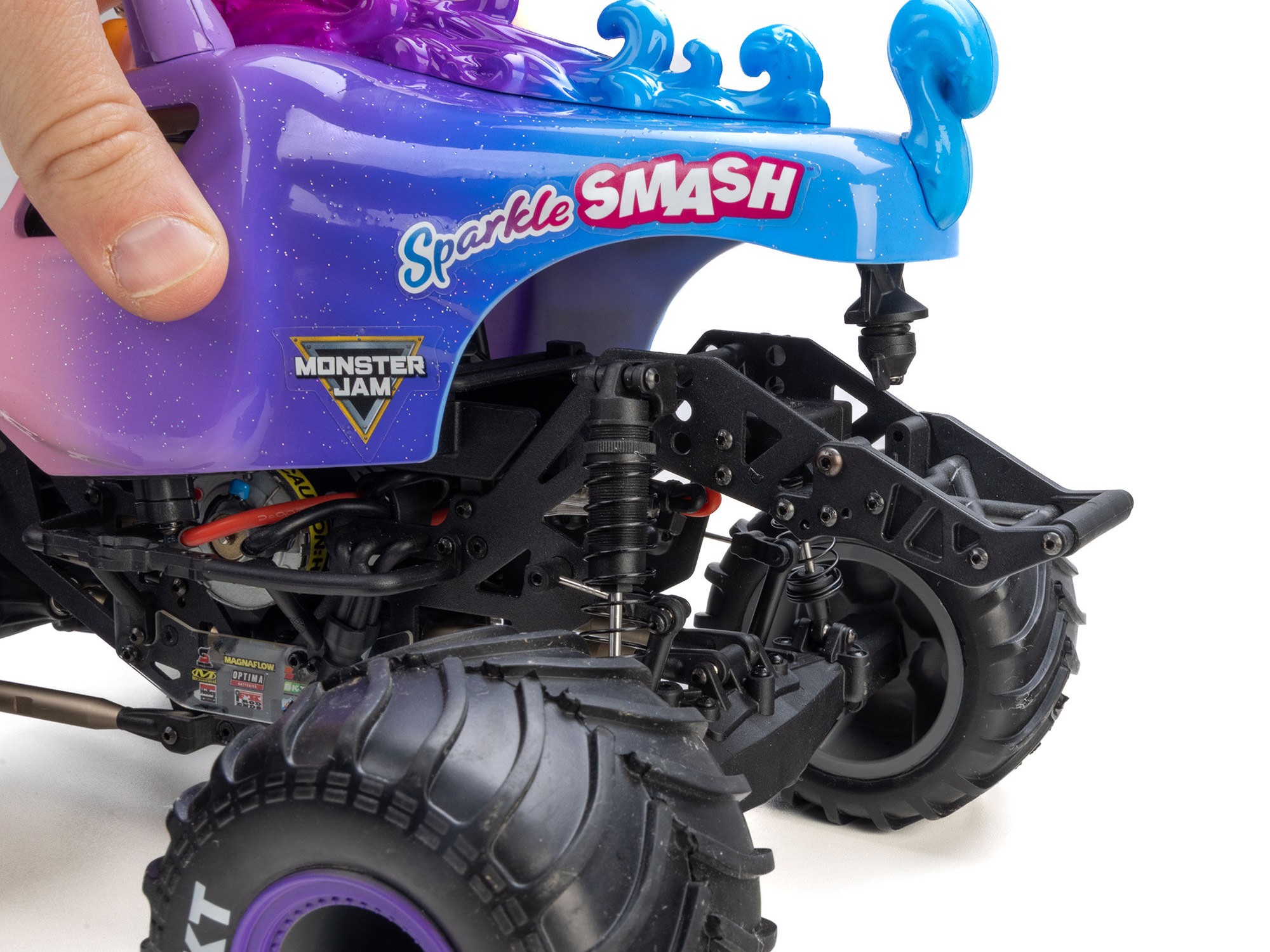 1/18 Mini LMT Sparkle Smash 2S 4X4 RTR Brushed Monster Truck-16
