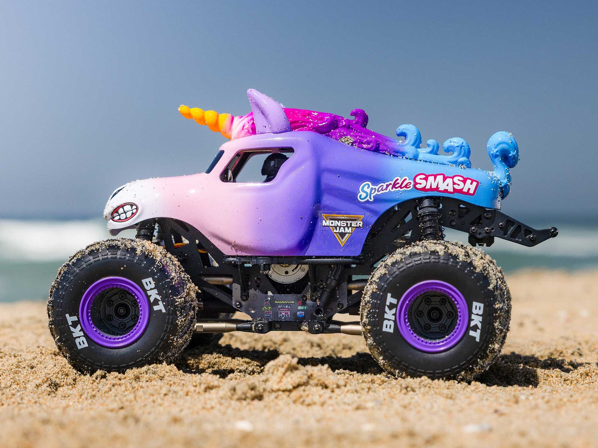 1/18 Mini LMT Sparkle Smash 2S 4X4 RTR Brushed Monster Truck-24