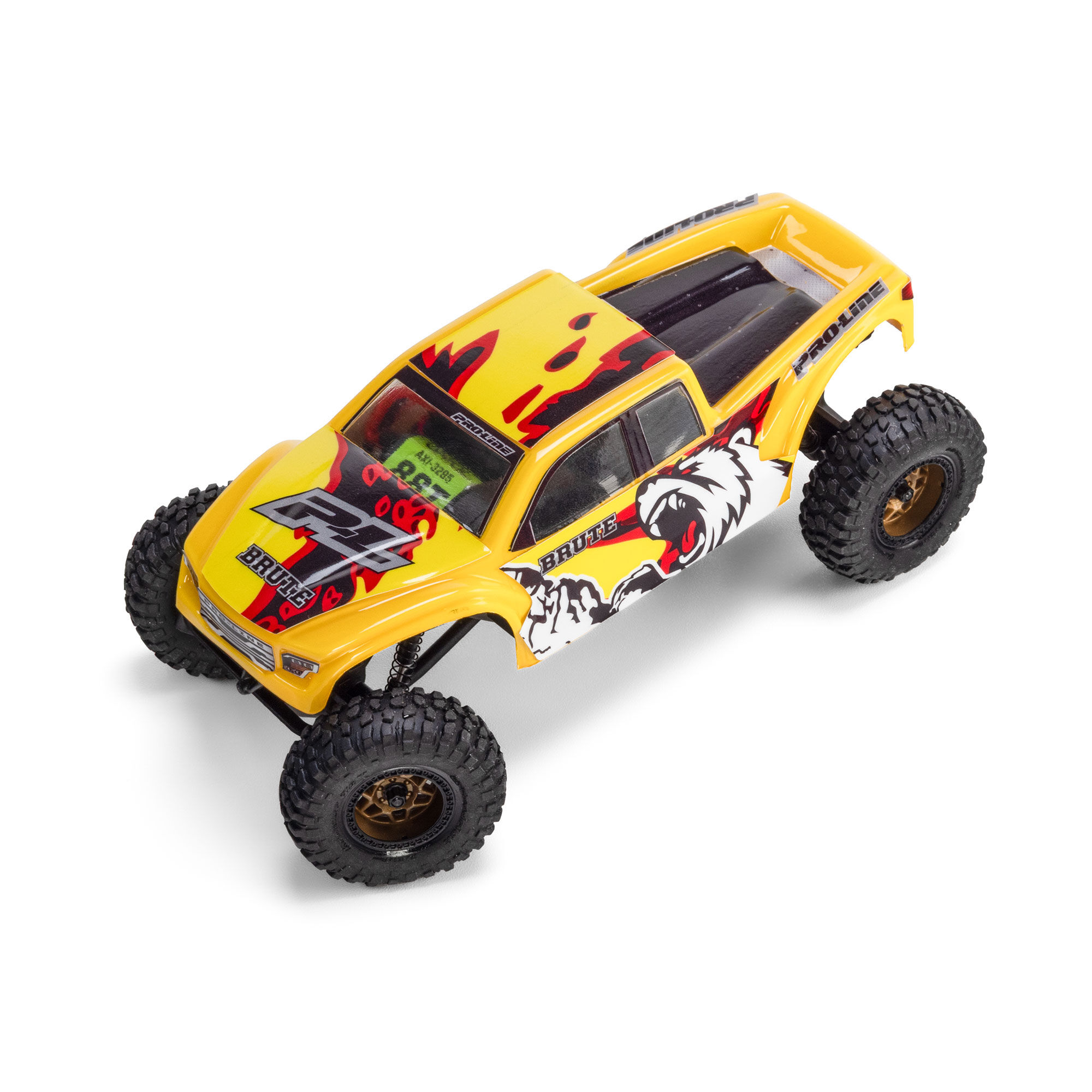 1/30 Pre-Cut Brute Body, Clear: Axial SCX30-3