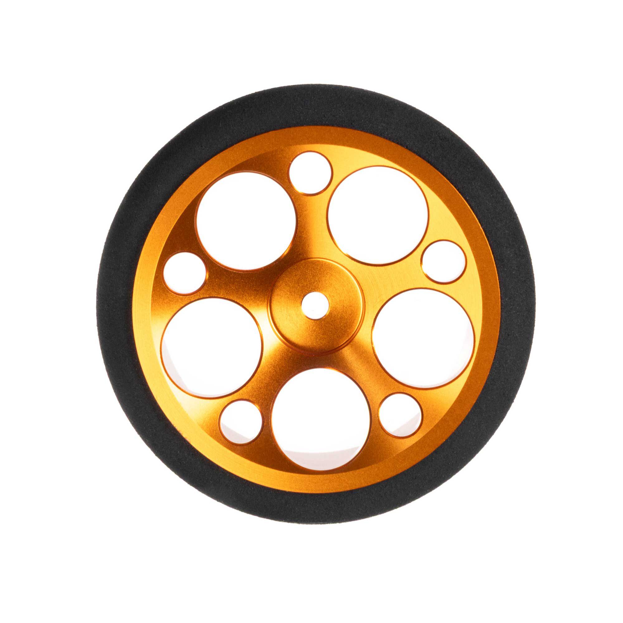 Aluminum Wide Wheel, Circle, Orange-3