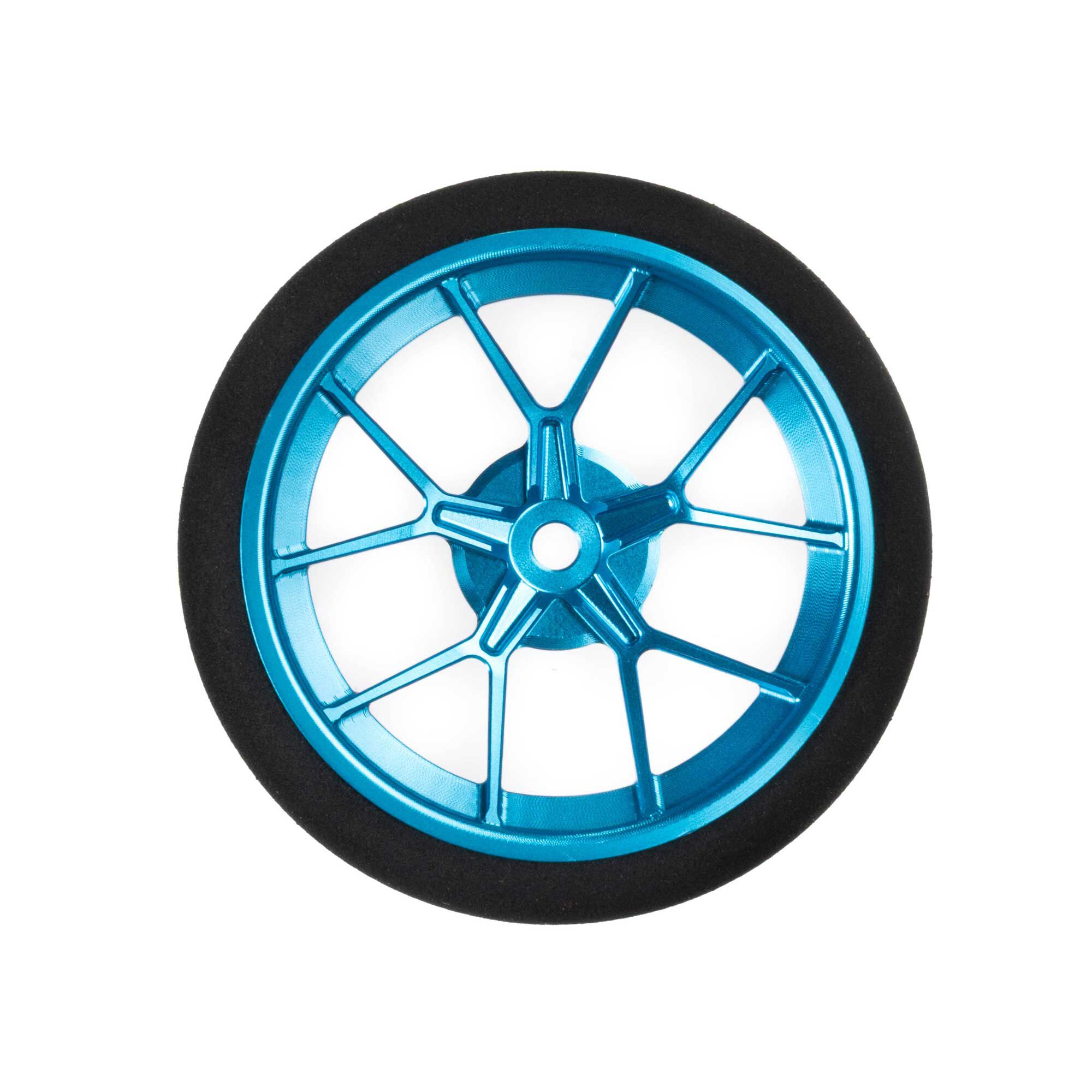 Aluminum Wide Wheel, Spoke, Blue-3
