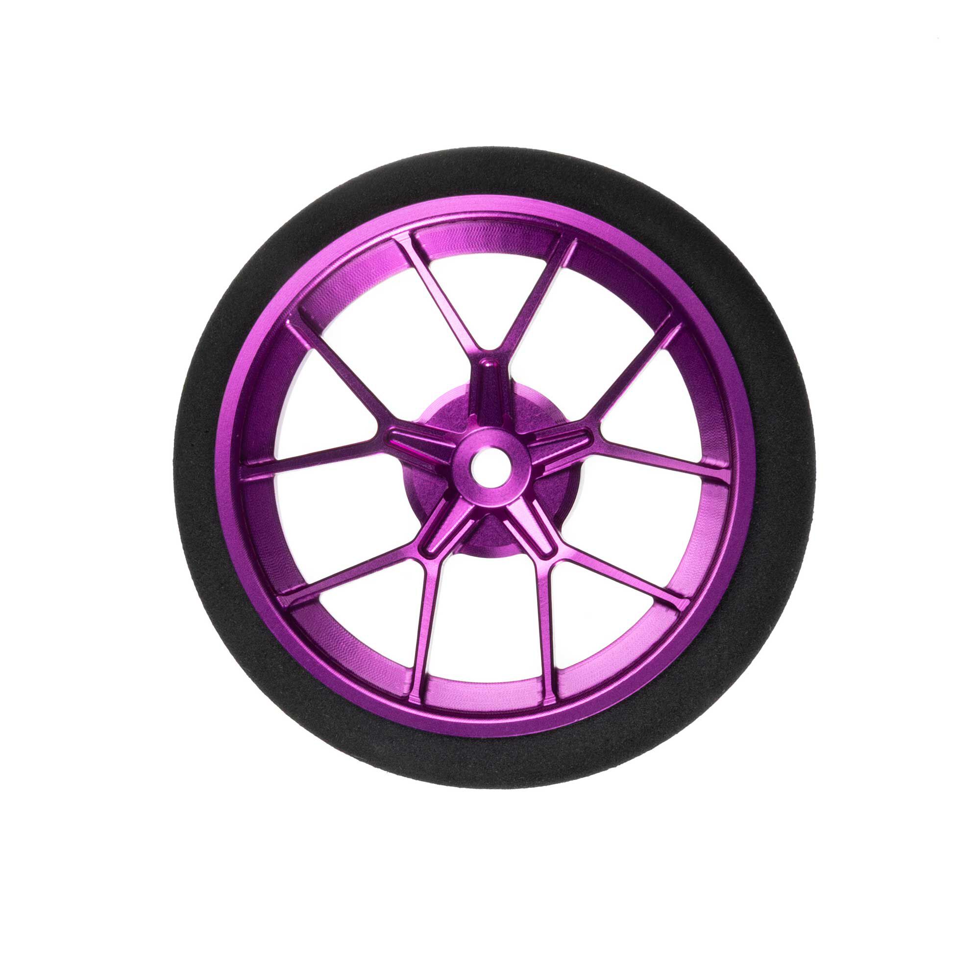 Aluminum Wide Wheel, Spoke, Purple-3