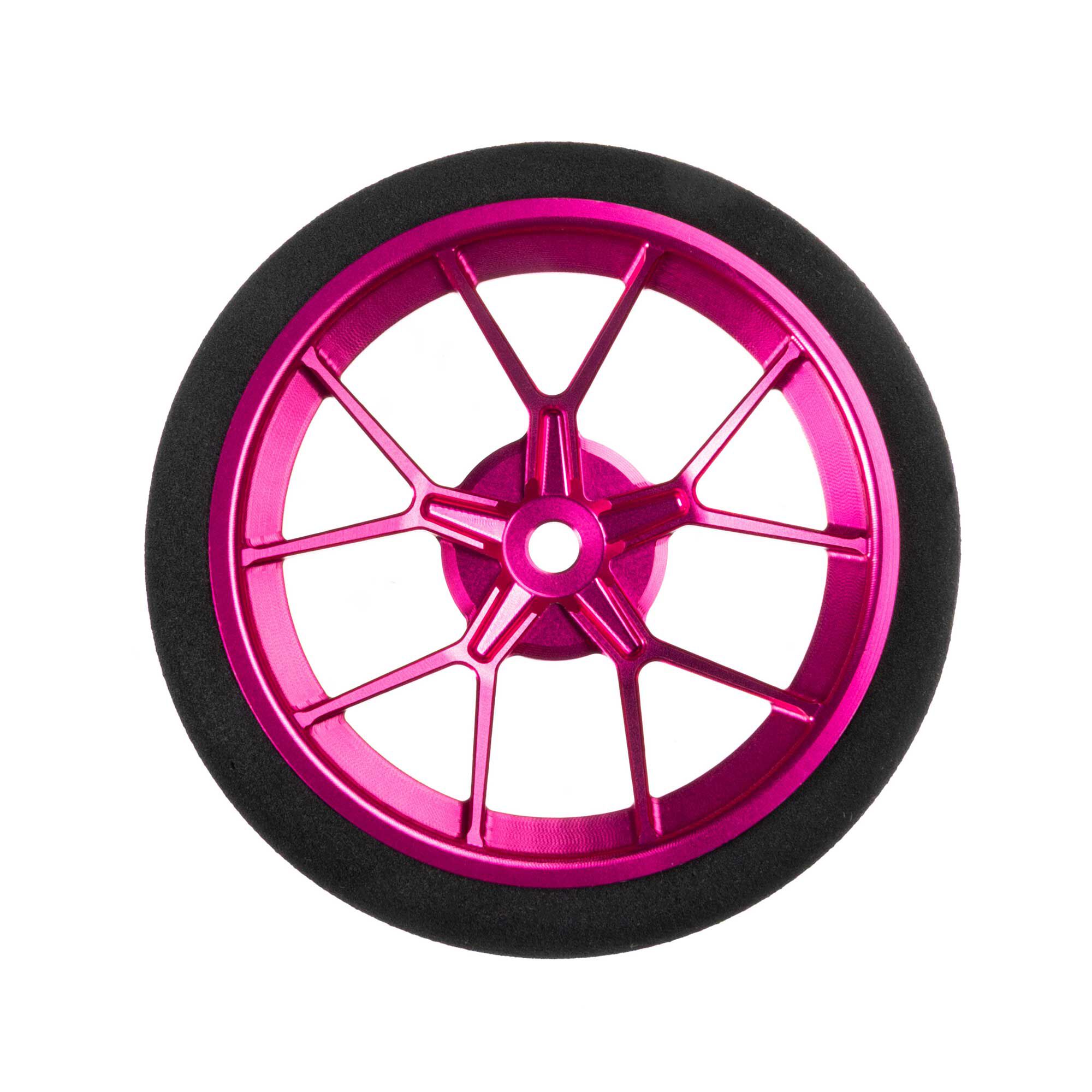 Aluminum Wide Wheel, Spoke, Pink-3