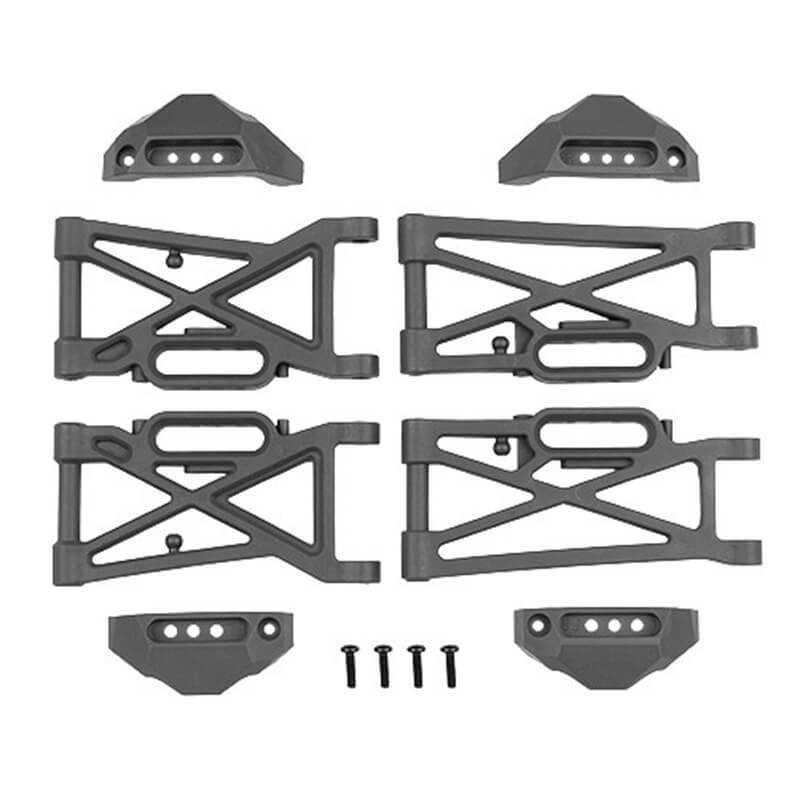 team-associated-rival-mt10-ft-suspension-arm-set-grey