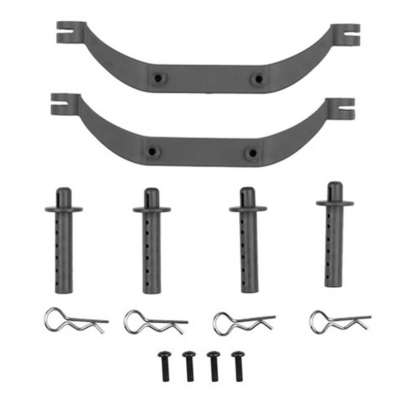 team-associated-rival-mt10-ft-body-mount-set-grey