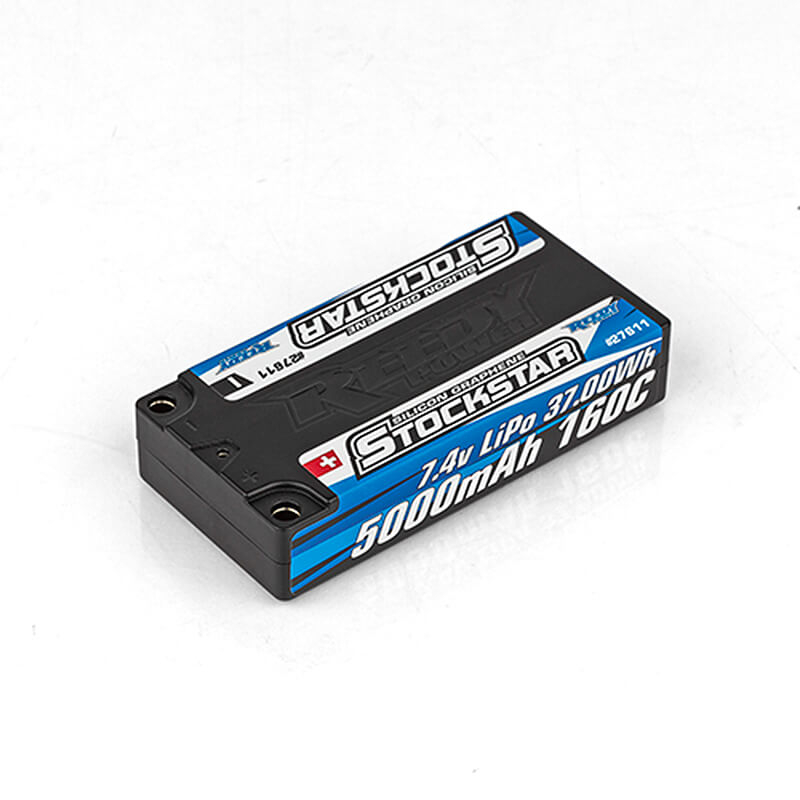 reedy-stockstar-5000mah-74v-160c-lcg-shorty-lipo-battery