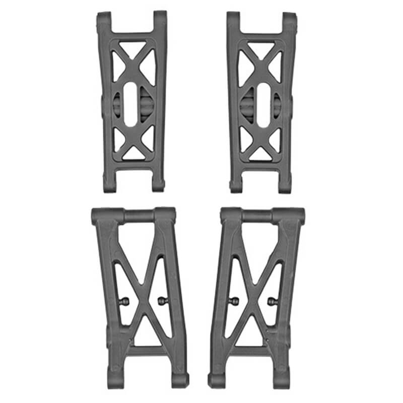 team-associated-rb10-retro-suspension-arm-set-grey
