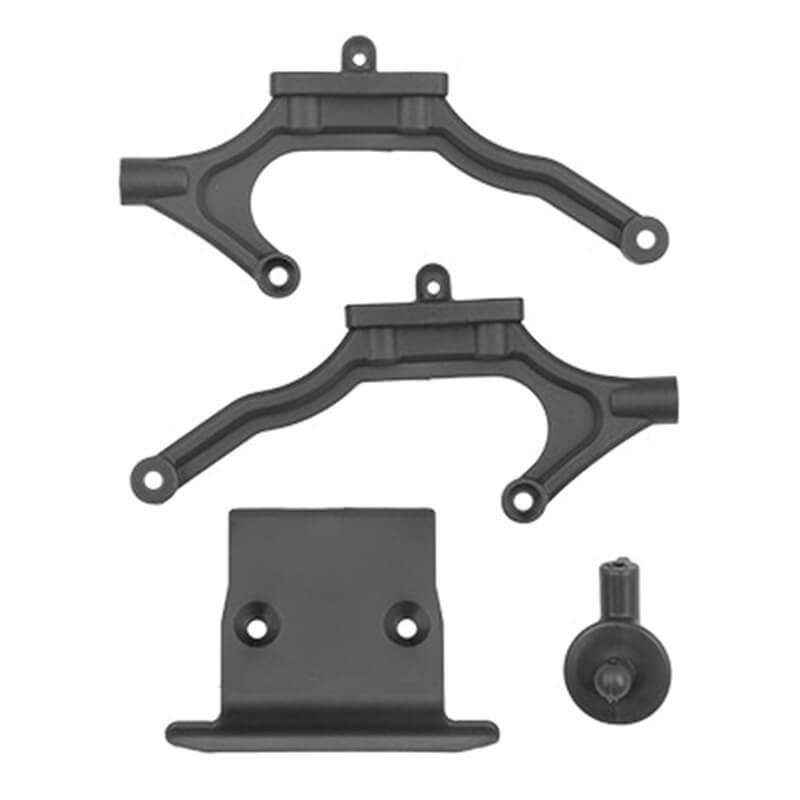 team-associated-rb10-retro-body-mount-set-grey