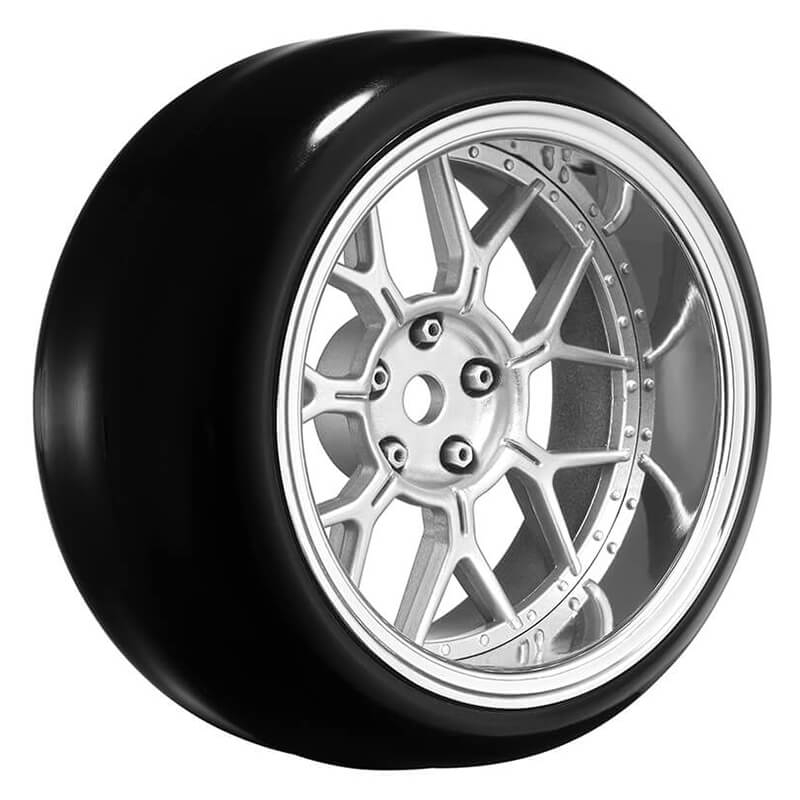 louise-rc-110-drift-2468mm-offset-14-spoke-wheels-matte-silver-with-tyres