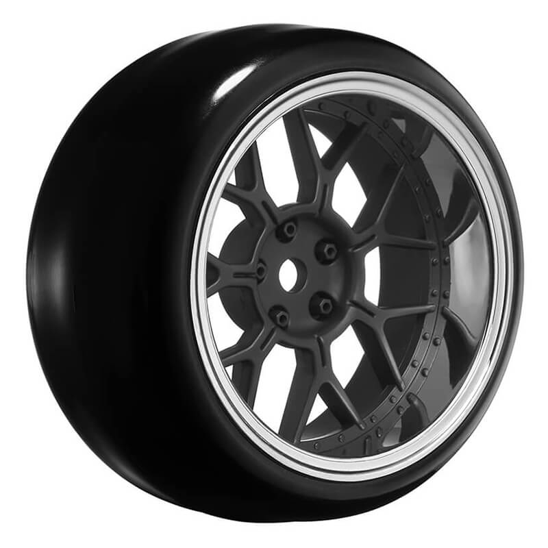 louise-rc-110-drift-2468mm-offset-14-spoke-wheels-matte-black-with-tyres