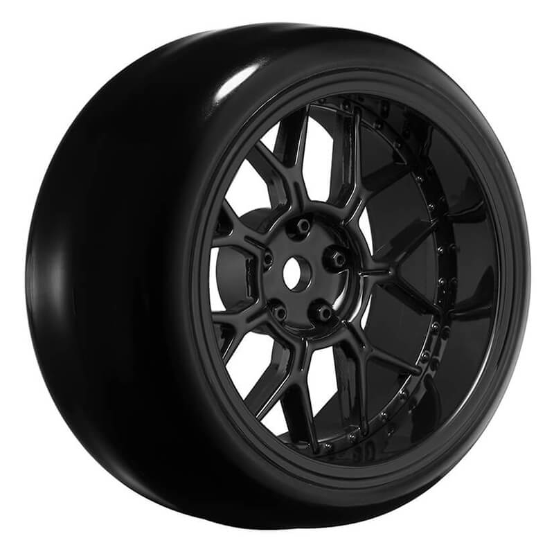 louise-rc-110-drift-2468mm-offset-14-spoke-wheels-gloss-black-with-tyres