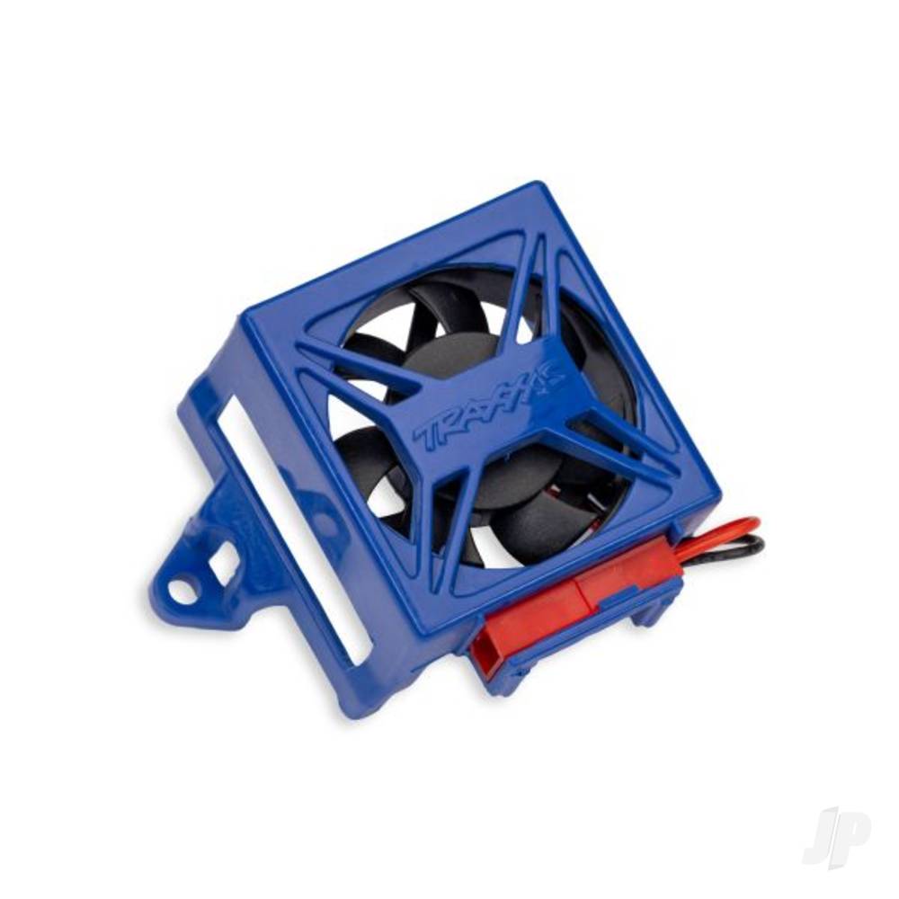 Traxxas Cooling fan, electronic speed control, Velineon VX3, Blue