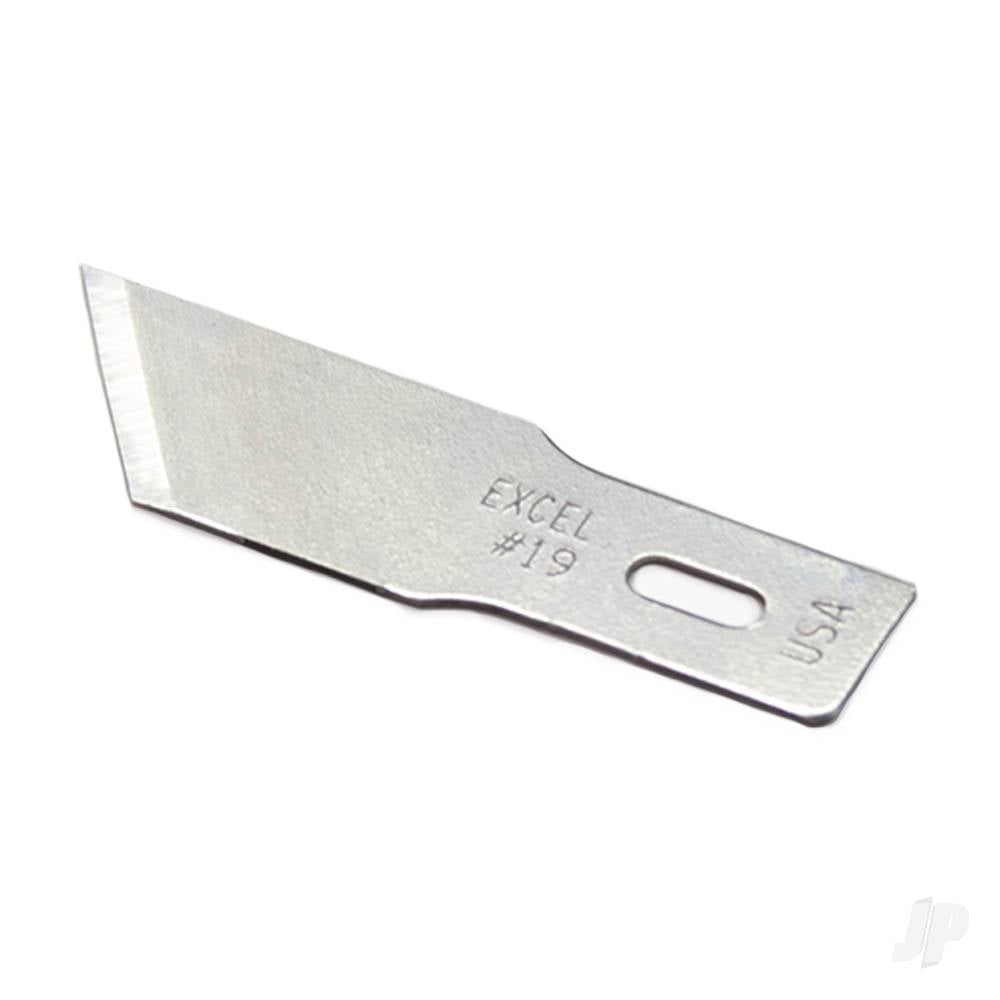 #19 Angled Edge Blade, Shank 0.345" (0.88 cm) (5 pcs) (Carded)-4