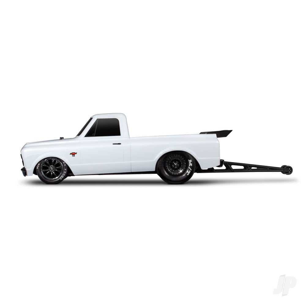 Drag Slash 1:10 2WD Brushless Electric RTR Drag Racing Truck, Diamond White (+ TQi 2-ch, TSM, VXL-3S, Velineon 3500kV)-4