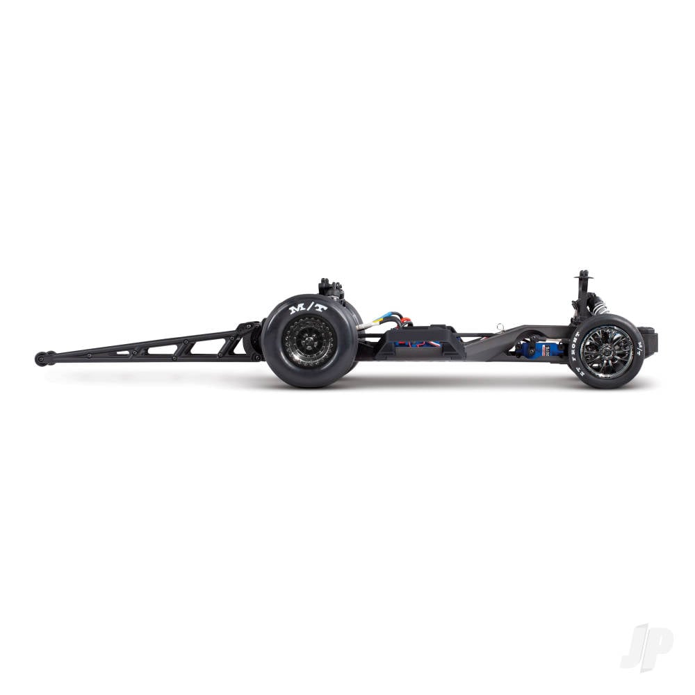 Drag Slash 1:10 2WD Brushless Electric RTR Drag Racing Truck, Diamond White (+ TQi 2-ch, TSM, VXL-3S, Velineon 3500kV)-7