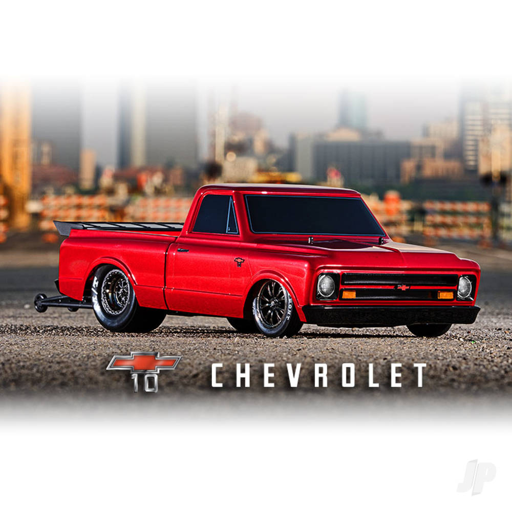 Drag Slash 1:10 2WD Brushless Electric RTR Drag Racing Truck, Diamond White (+ TQi 2-ch, TSM, VXL-3S, Velineon 3500kV)-8