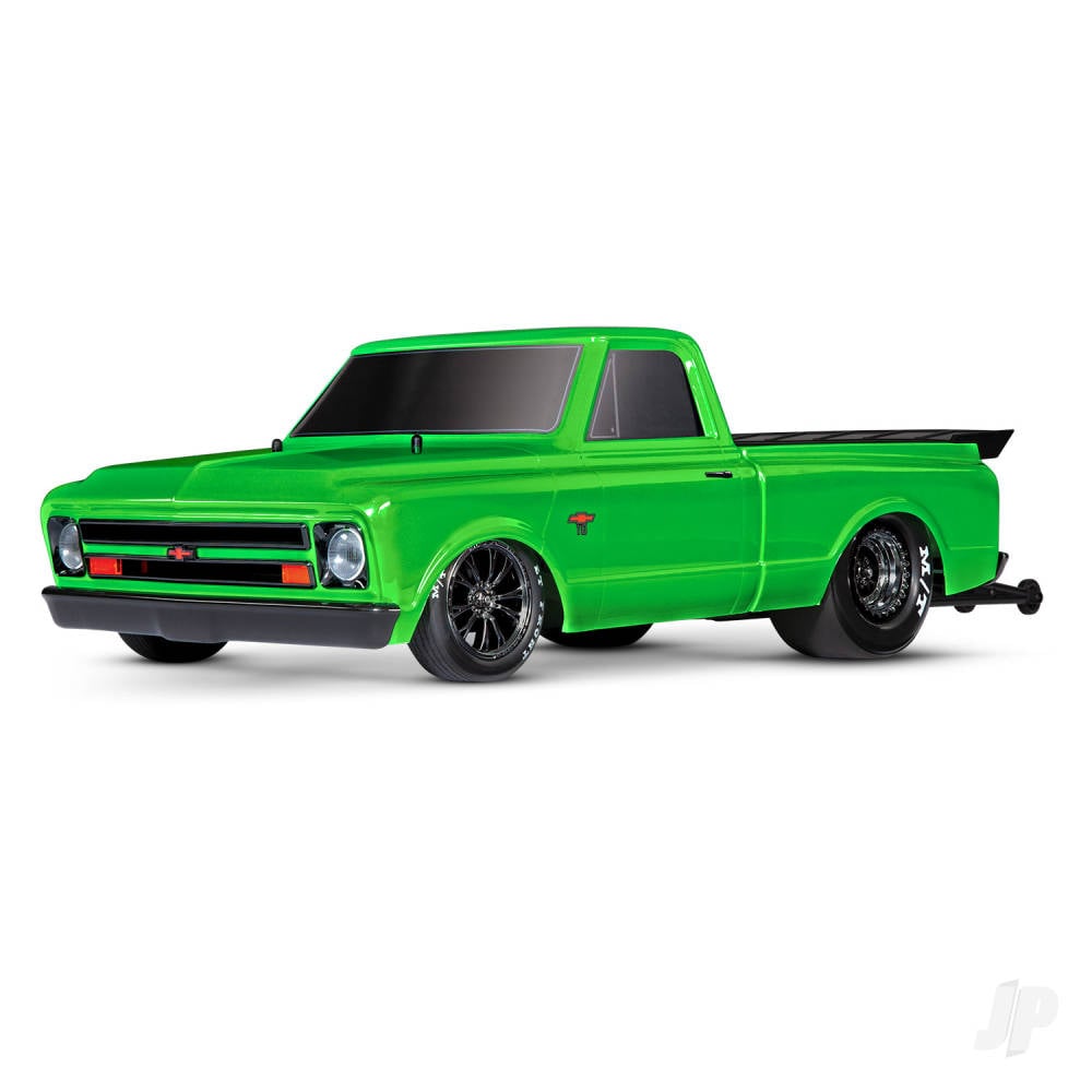 Drag Slash 1:10 2WD Brushless Electric RTR Drag Racing Truck, Green Machine (+ TQi 2-ch, TSM, VXL-3S, Velineon 3500kV)-2
