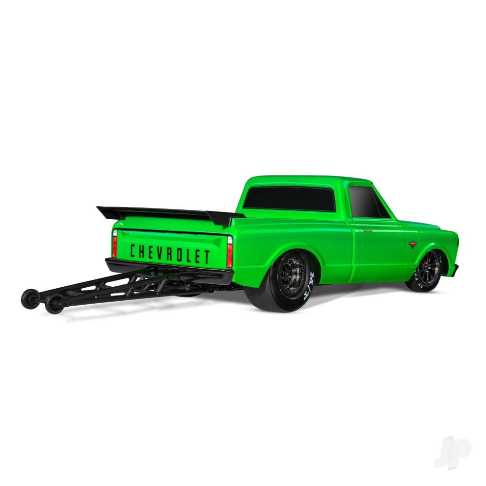 Drag Slash 1:10 2WD Brushless Electric RTR Drag Racing Truck, Green Machine (+ TQi 2-ch, TSM, VXL-3S, Velineon 3500kV)-3