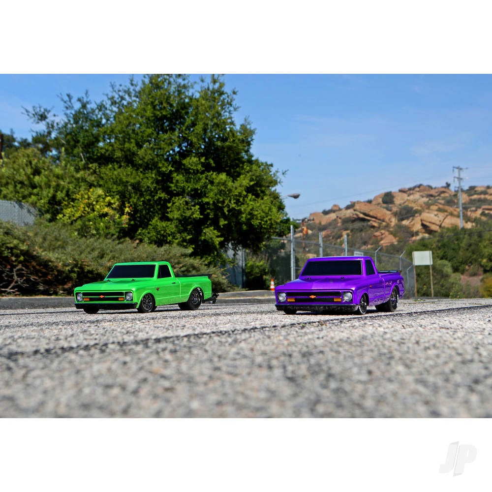 Drag Slash 1:10 2WD Brushless Electric RTR Drag Racing Truck, Green Machine (+ TQi 2-ch, TSM, VXL-3S, Velineon 3500kV)-13