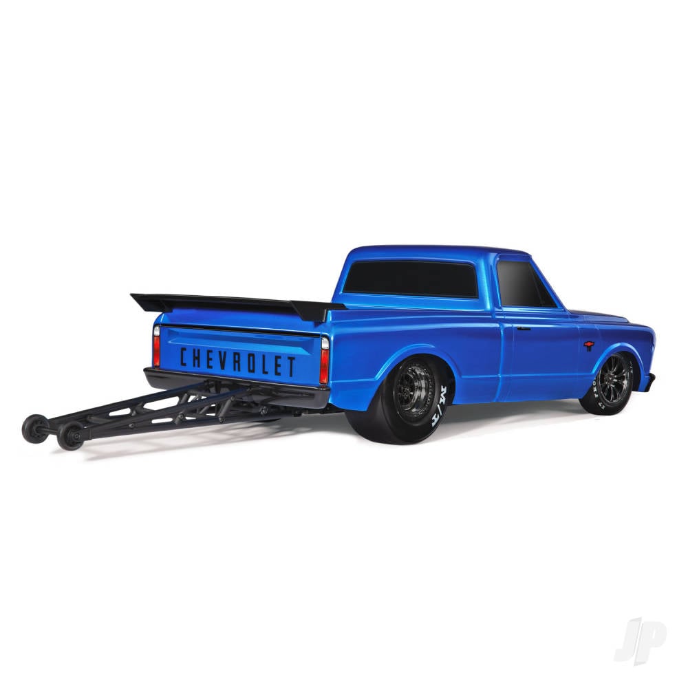 Drag Slash 1:10 2WD Brushless Electric RTR Drag Racing Truck, Brilliant Blue (+ TQi 2-ch, TSM, VXL-3S, Velineon 3500kV)-3