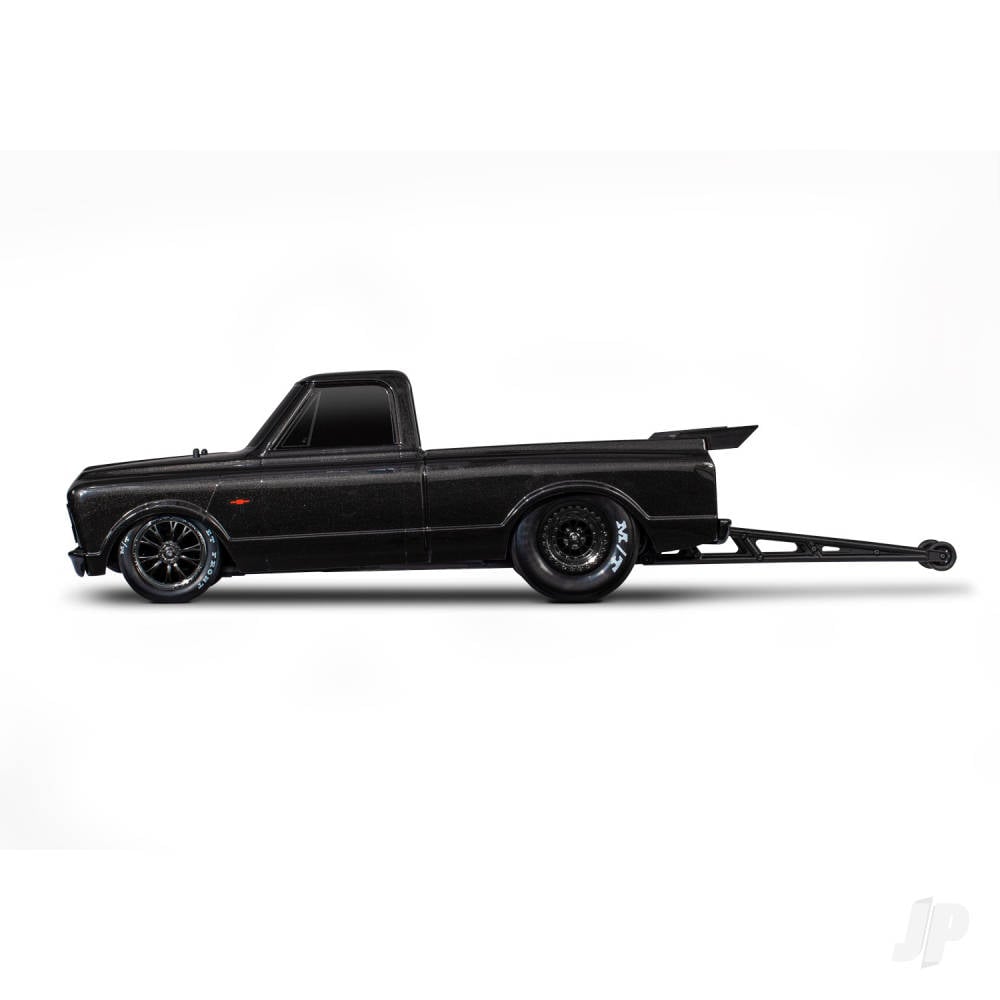 Drag Slash 1:10 2WD Brushless Electric RTR Drag Racing Truck, Midnight Black (+ TQi 2-ch, TSM, VXL-3S, Velineon 3500kV)-4