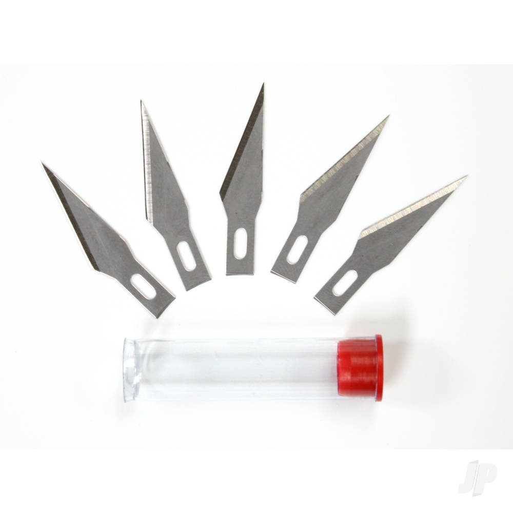 #11 Double Honed Blade, Shank 0.25" (0.58 cm) (5 pcs) (Carded)-6