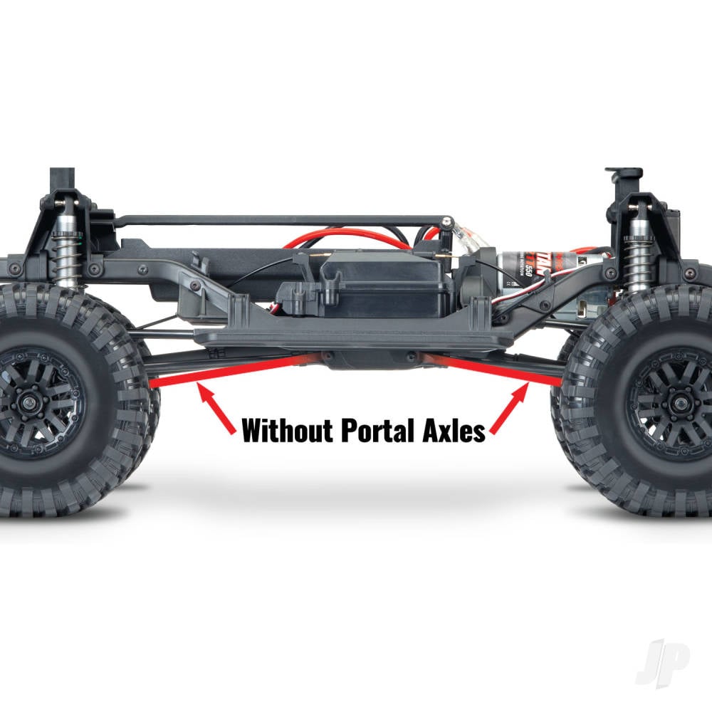 TRX-4 Land Rover Defender 1:10 4X4 Electric Trail Crawler with Winch, Sand (+ TQi 4-ch, XL-5 HV, Titan 550)-10