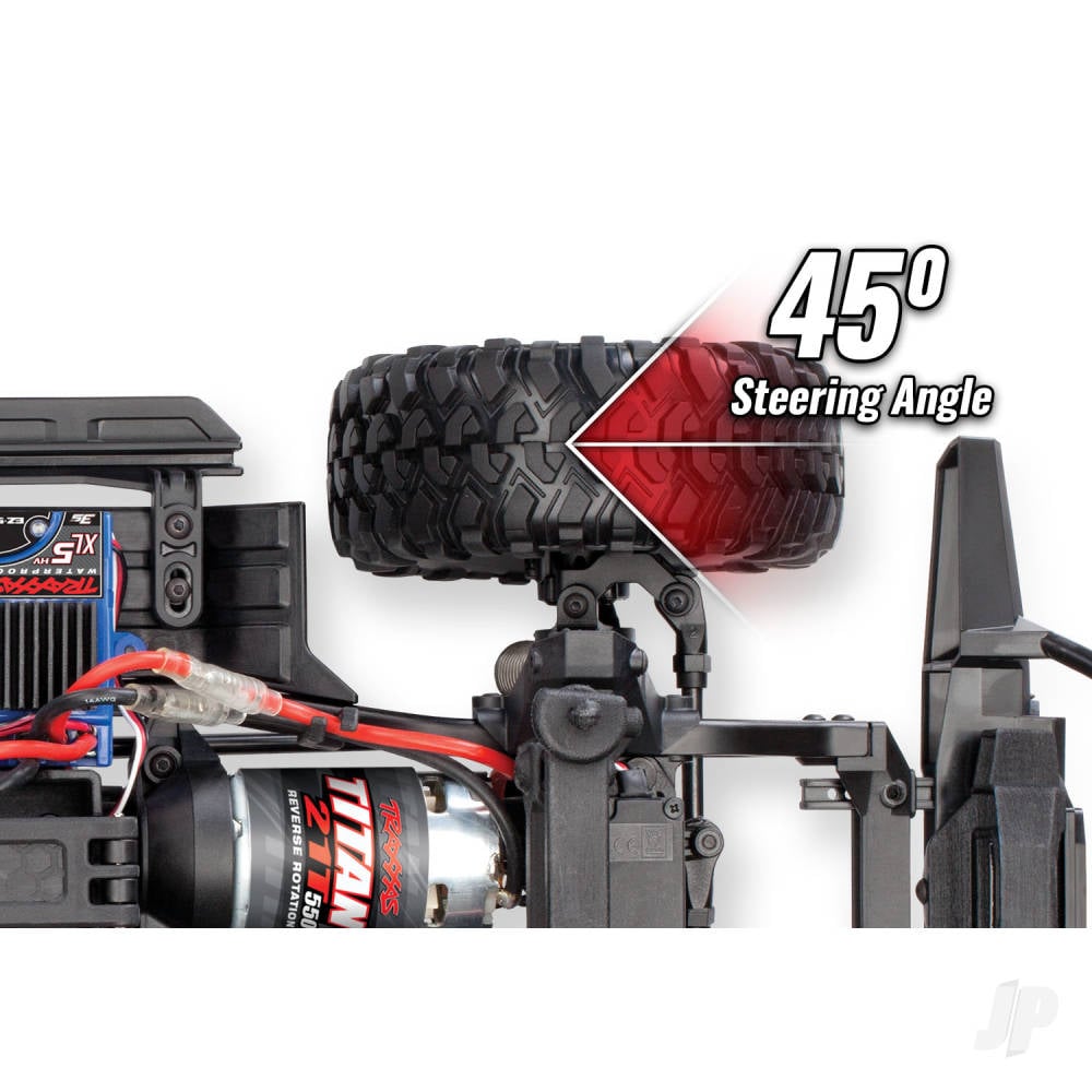 TRX-4 Land Rover Defender 1:10 4X4 Electric Trail Crawler with Winch, Sand (+ TQi 4-ch, XL-5 HV, Titan 550)-14
