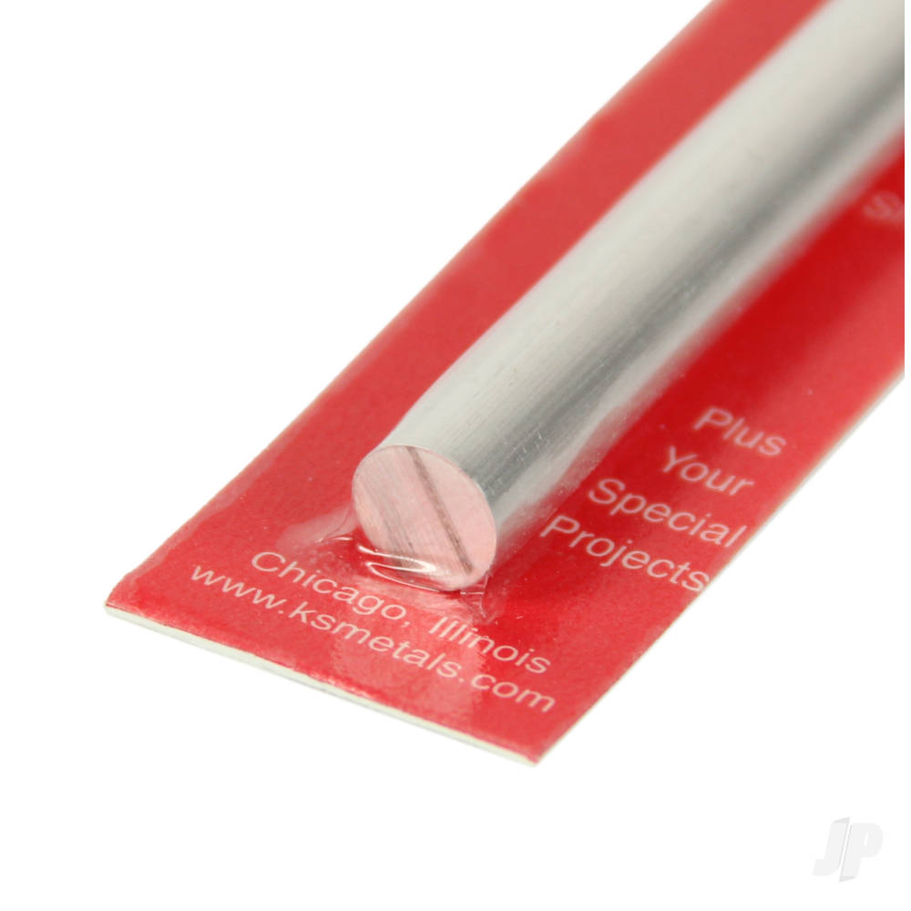 3/8in Aluminium Round Rod (36in long) (Bulk Pack of 3 Items)-2
