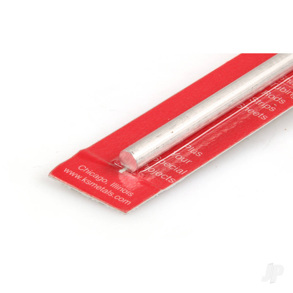 1/4in Aluminium Round Rod (36in long) (Bulk Pack of 4 Items)-2