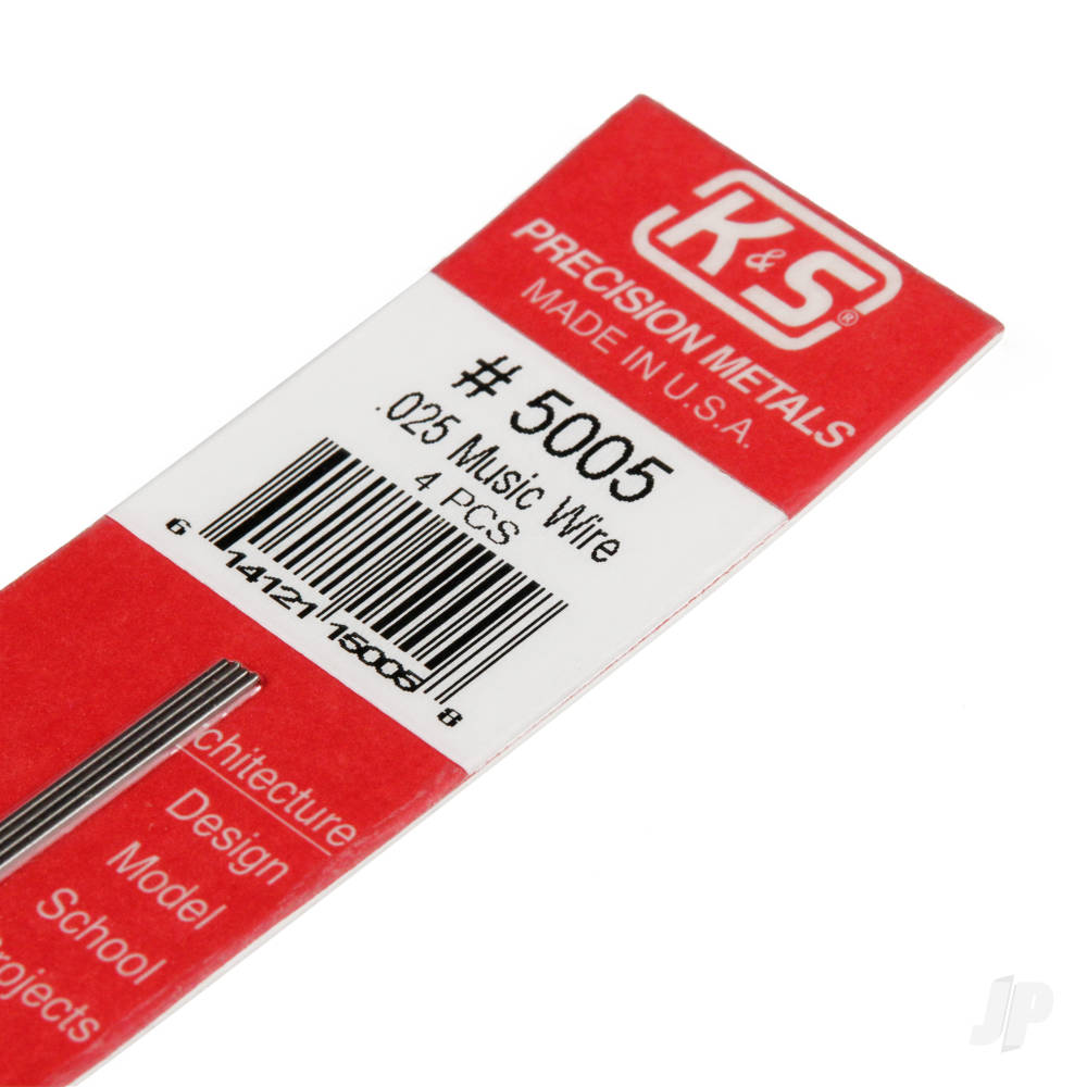 .025in Music Wire (12in long) (4 pcs)-2