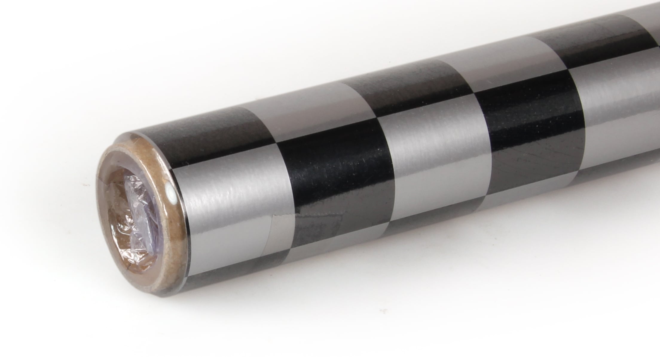 2m ORACOVER Fun-3 Medium Chequered, Silver + Black (60cm width)
