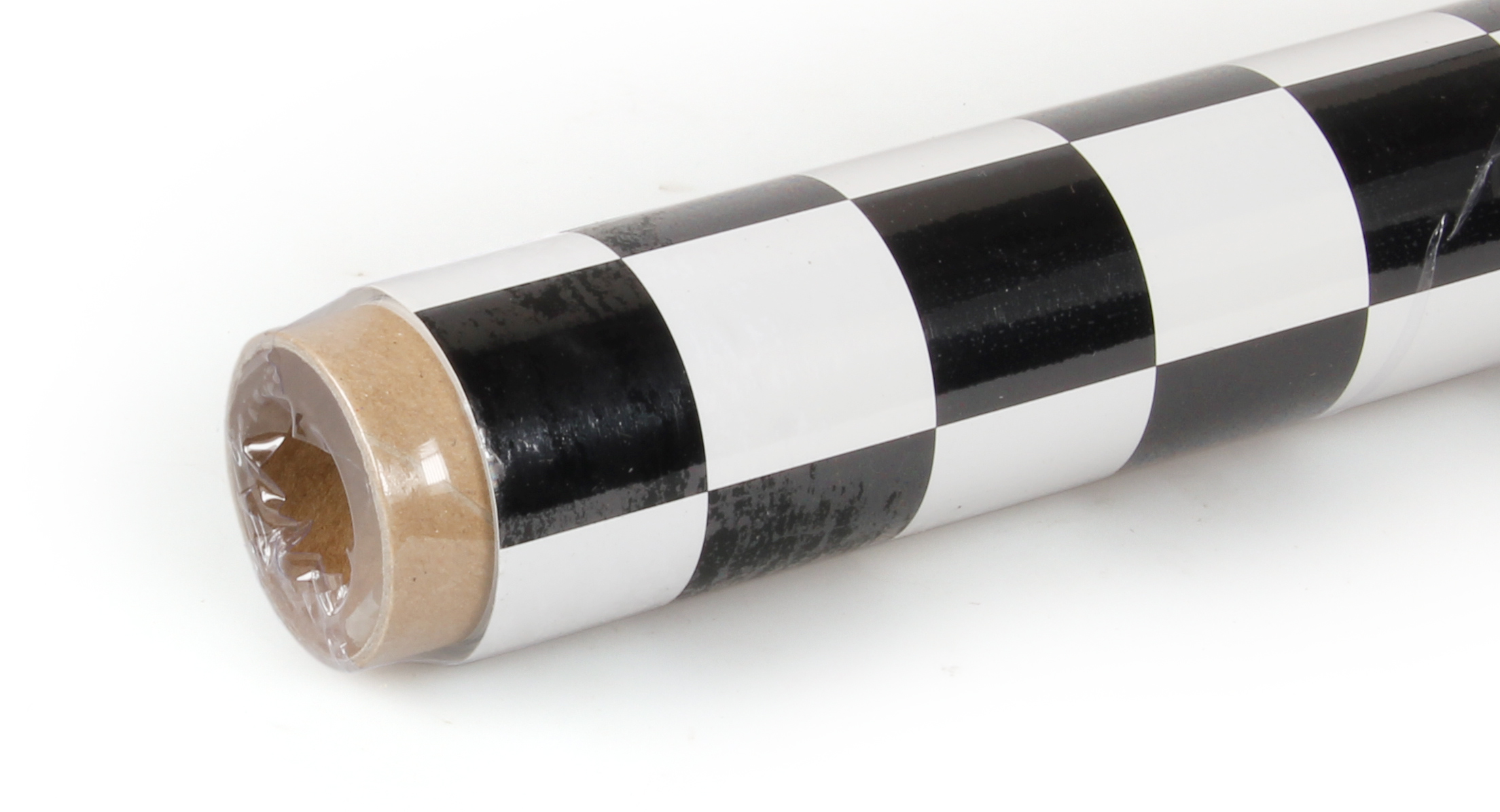 2m ORACOVER Fun-3 Medium Chequered, White + Black (60cm width)