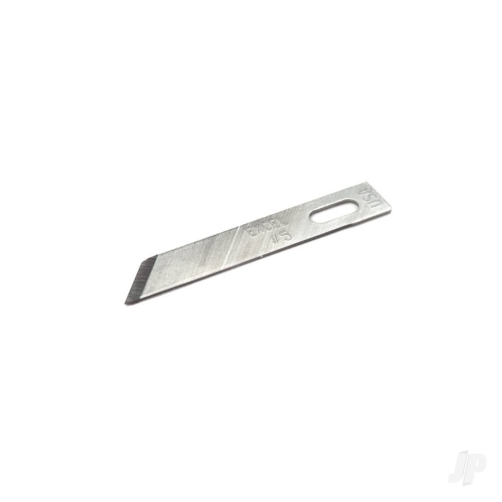 #5 Angled Chisel Blade, Shank 0.25" (0.58 cm) (5 pcs) (Carded)-3