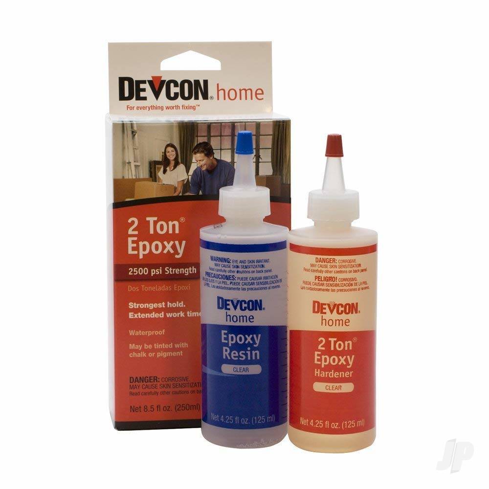 2 Ton Epoxy (2x 4.25oz Bottle, Boxed)