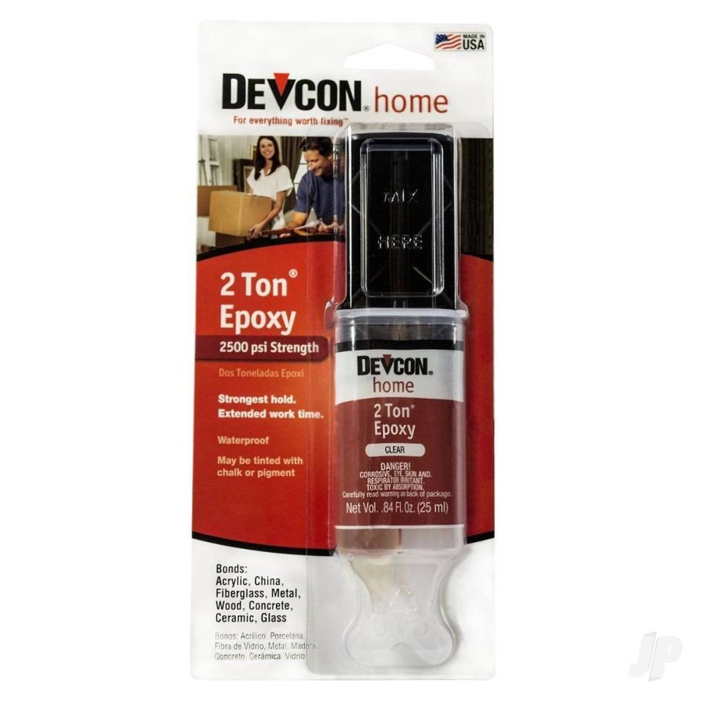2 Ton Epoxy (25ml Syringe)