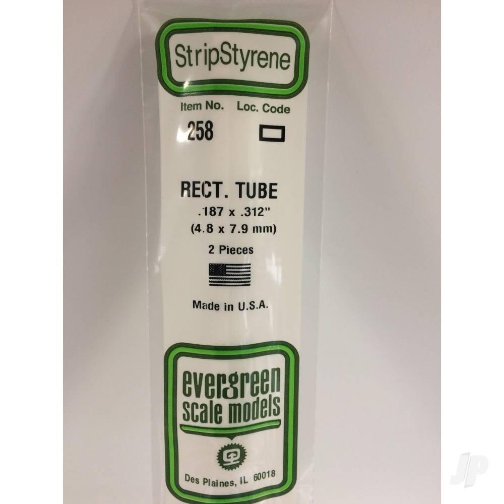 14in (35cm) Rectangular Tube .187x.312in (2 per pack)-2