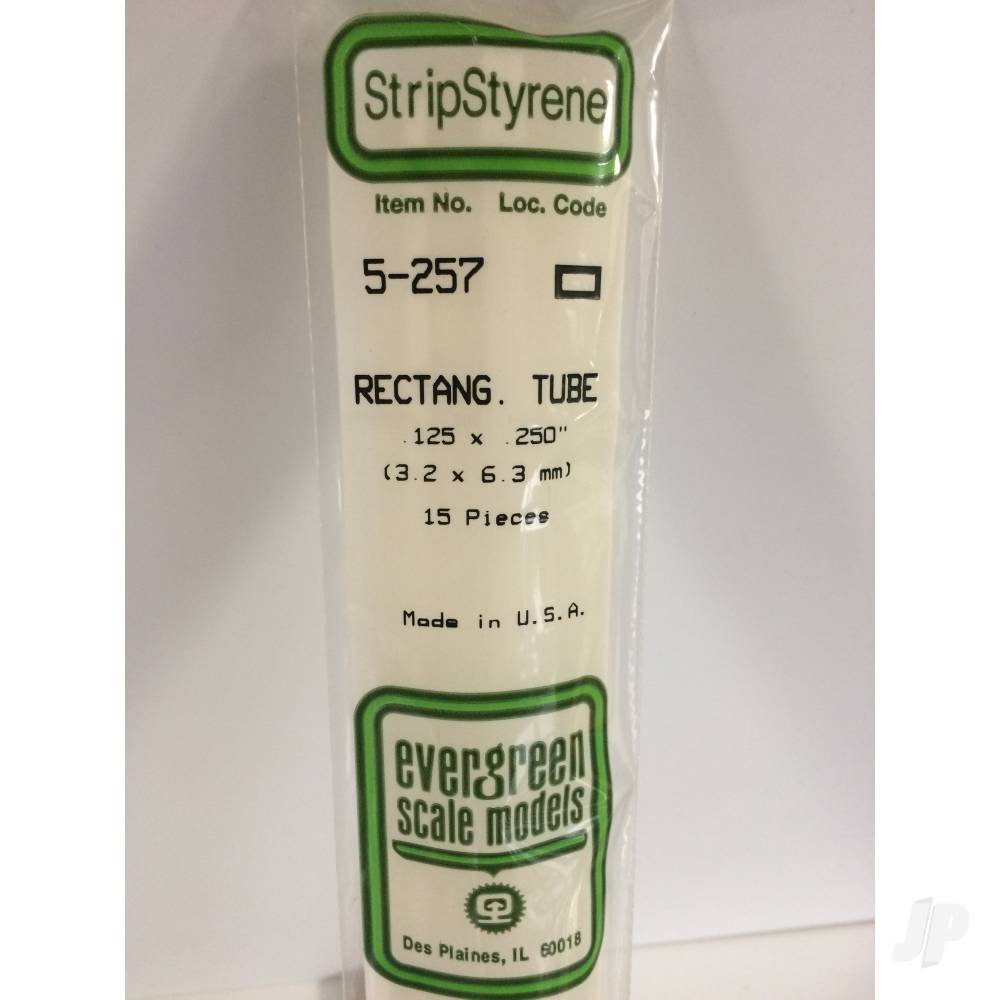 14in (35cm) Rectangular Tube .125x.250in (15 per pack)-2
