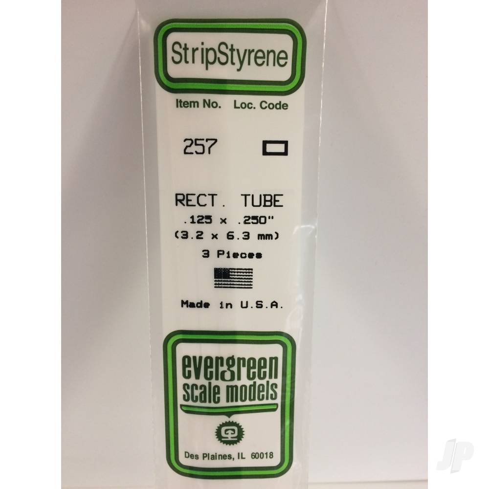14in (35cm) Rectangular Tube .125x.250in (100 per pack)-2