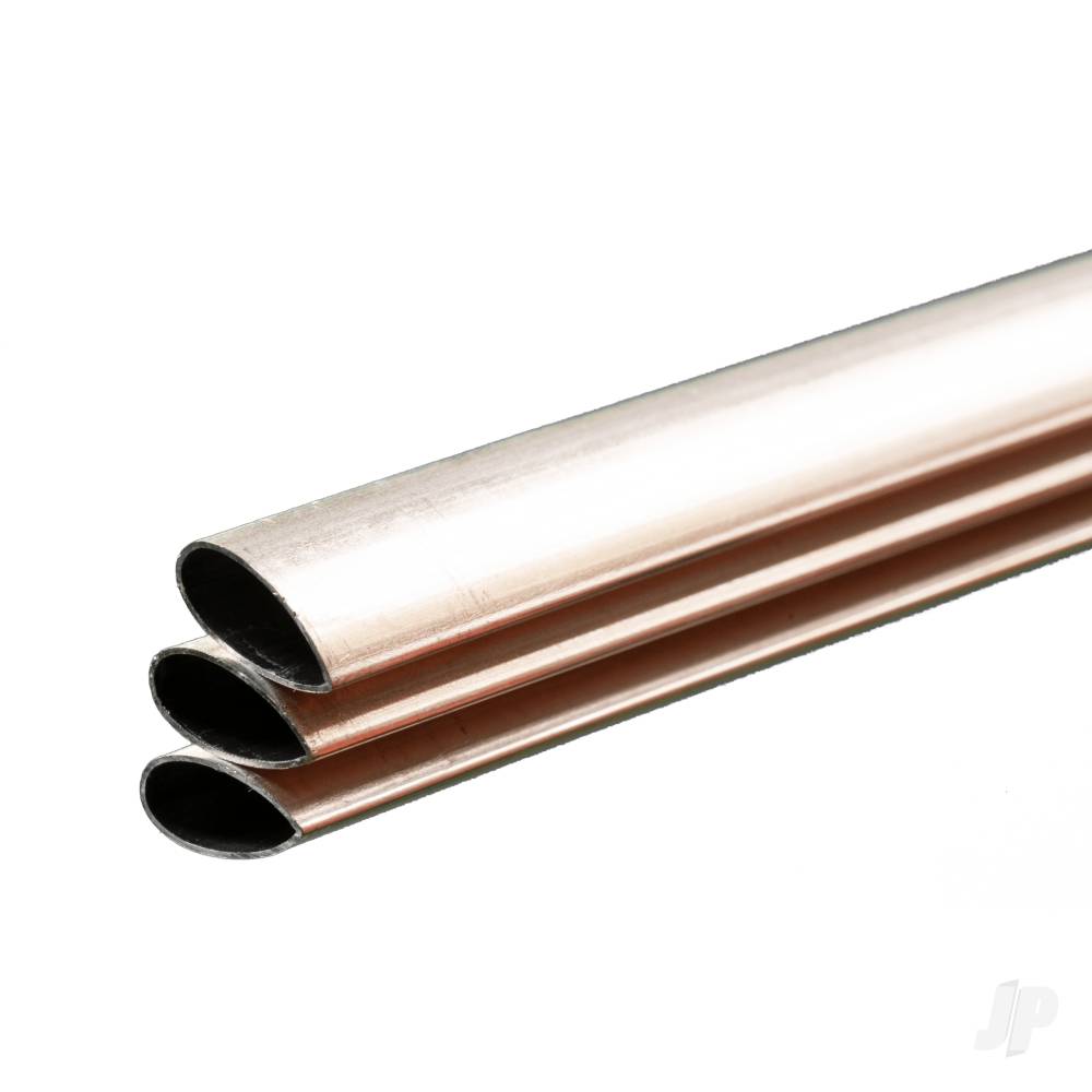 5/8in Aluminium Streamline Tube .016in Wall (36in long) (Bulk Pack of 3 Items)