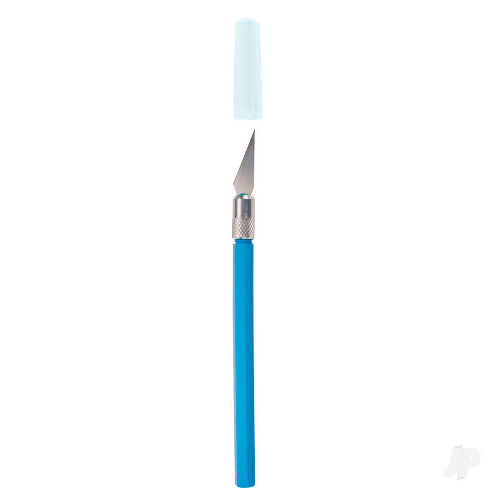 K30 Light Duty Rite-Cut Knife with Safety Cap, Blue (Carded)-3