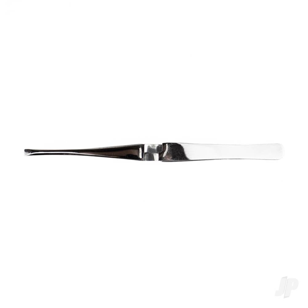 6.5in Large Self Closing Stainless Steel Tweezers (Carded)-3