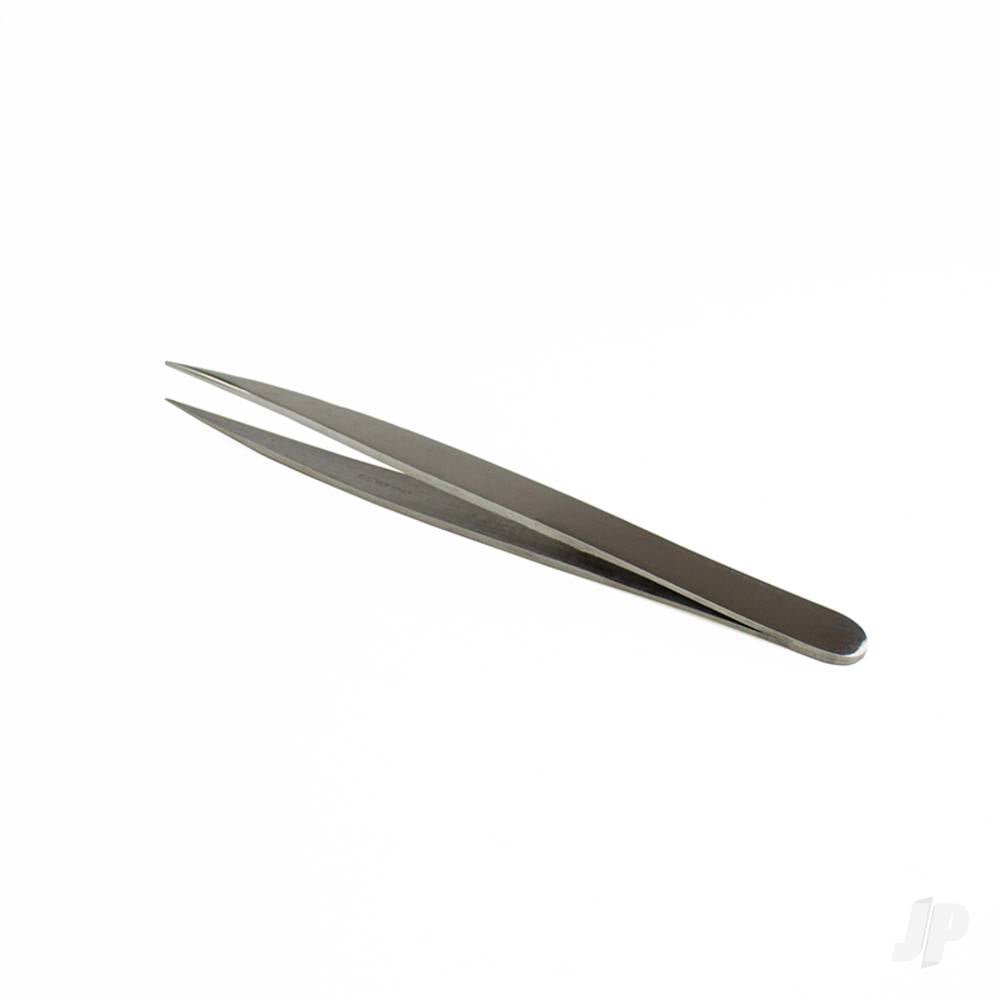4.75in Sharp Pointed Stainless Steel Tweezers (Carded)-7