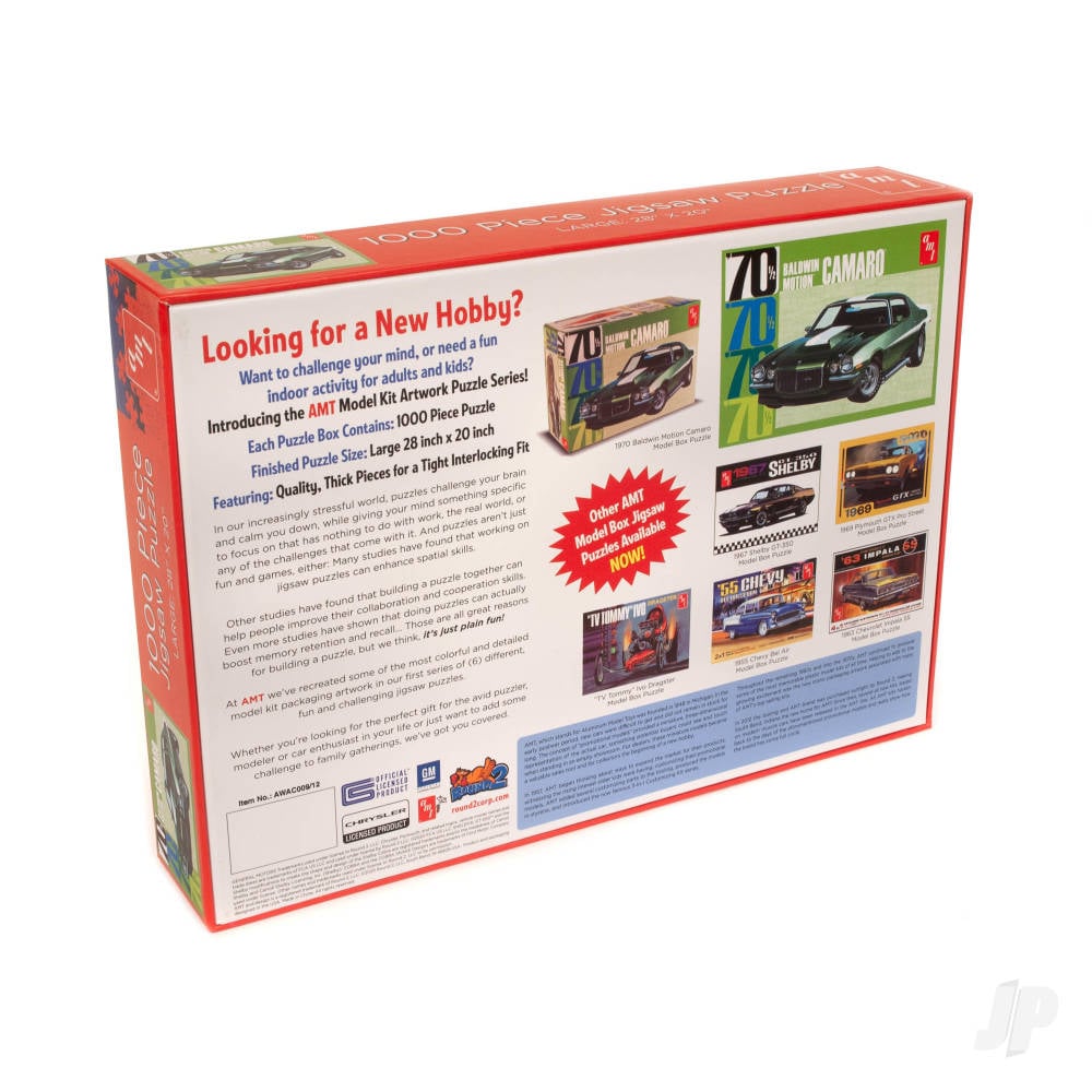 1970 Baldwin Motion Camaro 1000 Piece Jigsaw Puzzle-3