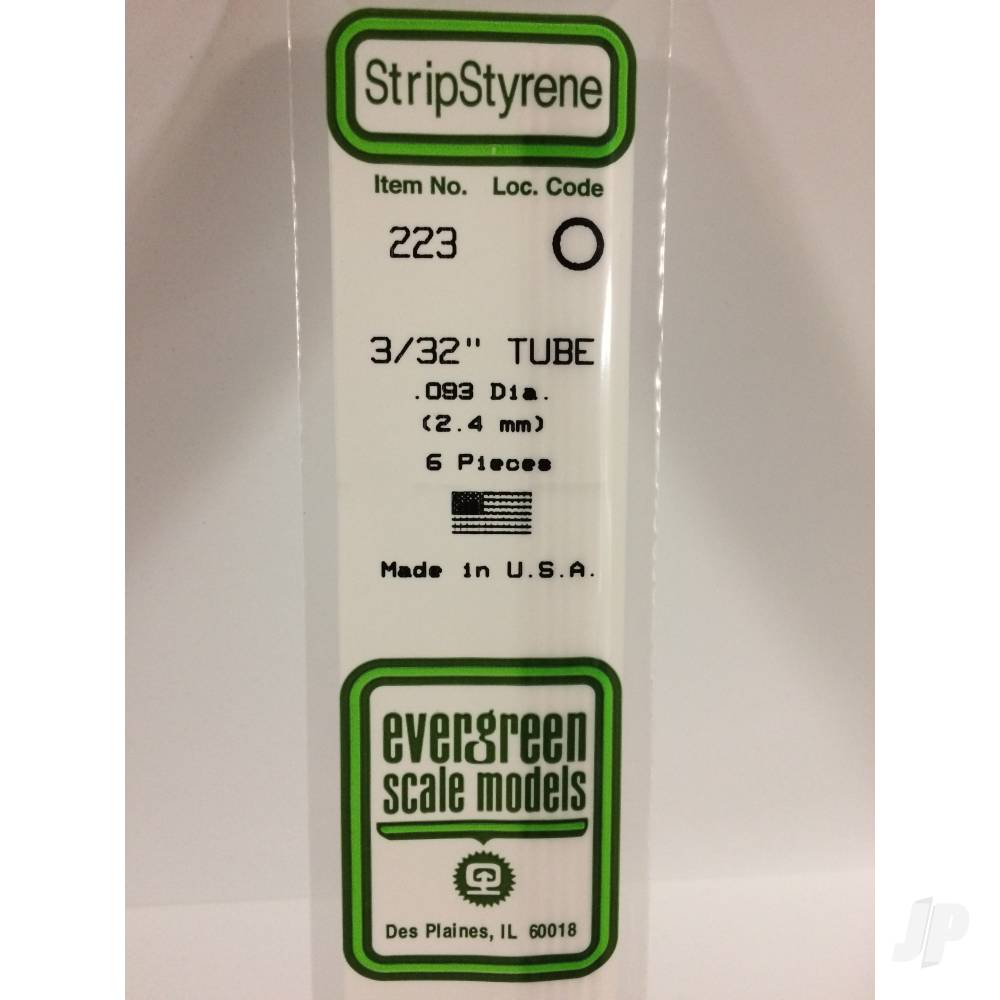 14in (35cm) Tube .093in (3/32in) (6 per pack)-2
