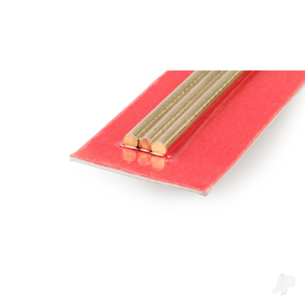 3mm Brass Round Rod (300mm long) (3 pcs)-2